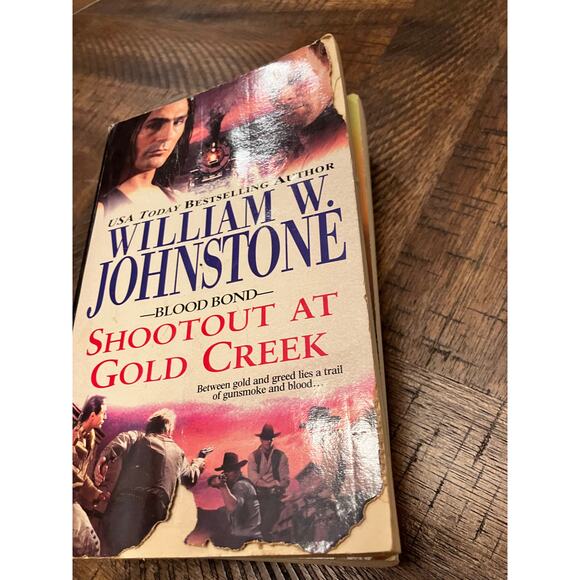 William W. Johnstone, Blood Bond Series, Lot of 4 Western Novels Books Paperback - Picture 5 of 8